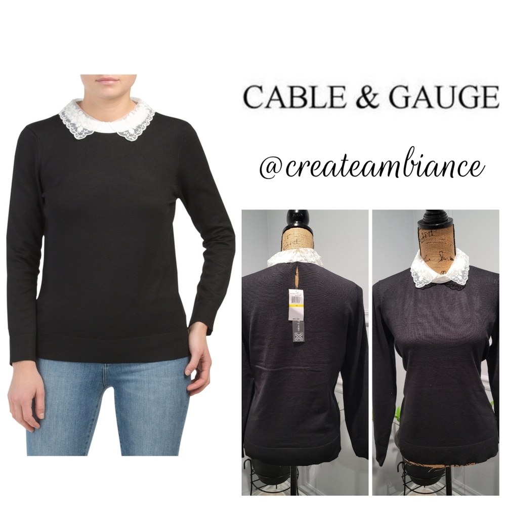 Cable & Gauge Soft Pullover Sweater